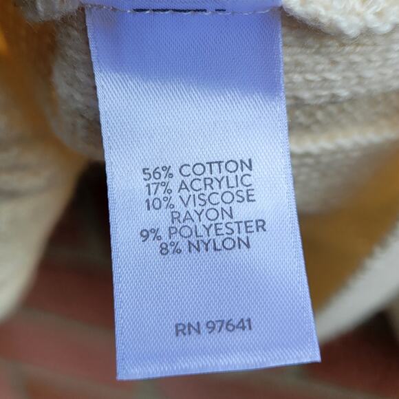 J. Jill Cream Cable Knit Cardigan - Picture 5 of 7